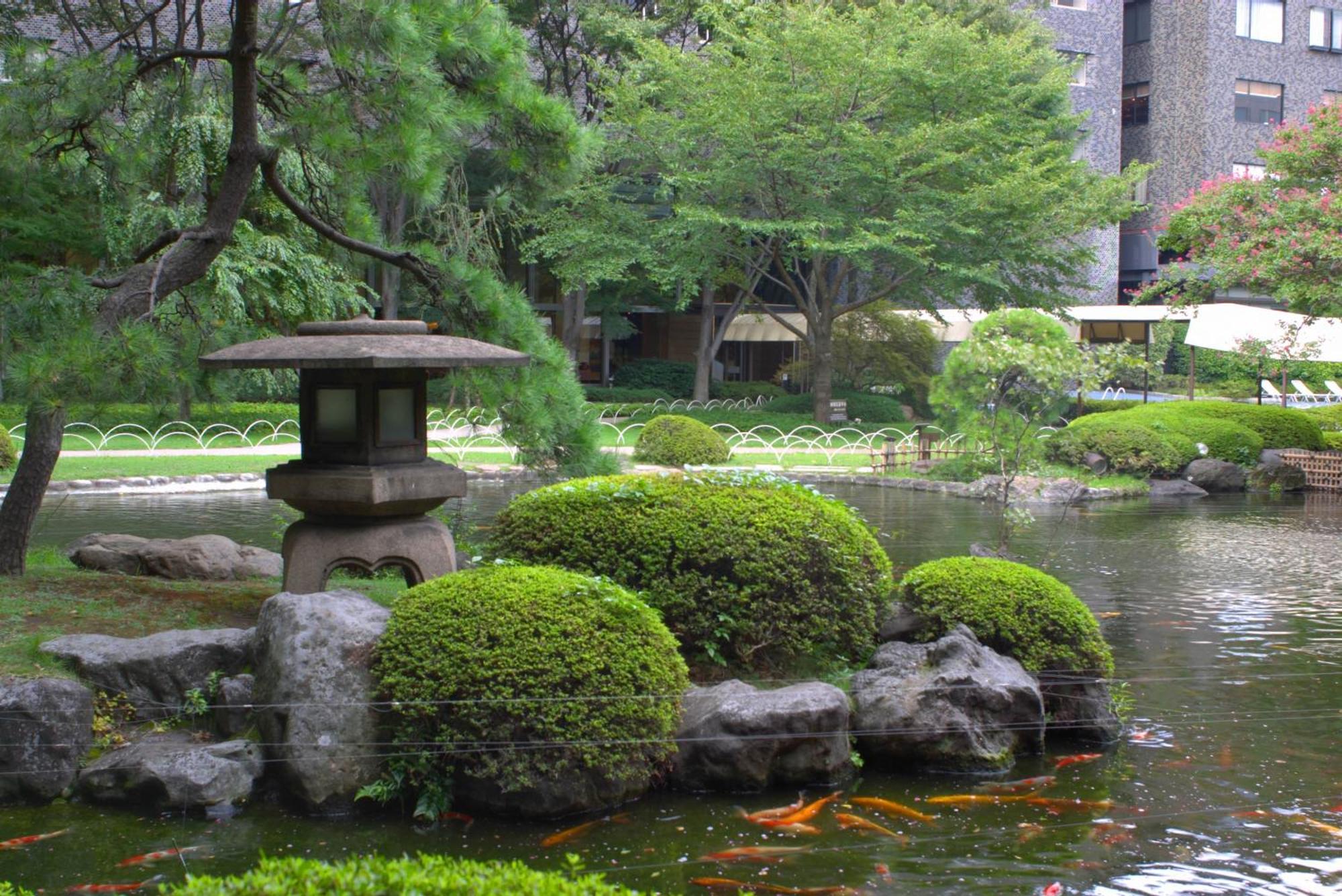 Grand Prince Hotel Takanawa Tokio Buitenkant foto A Japanese garden